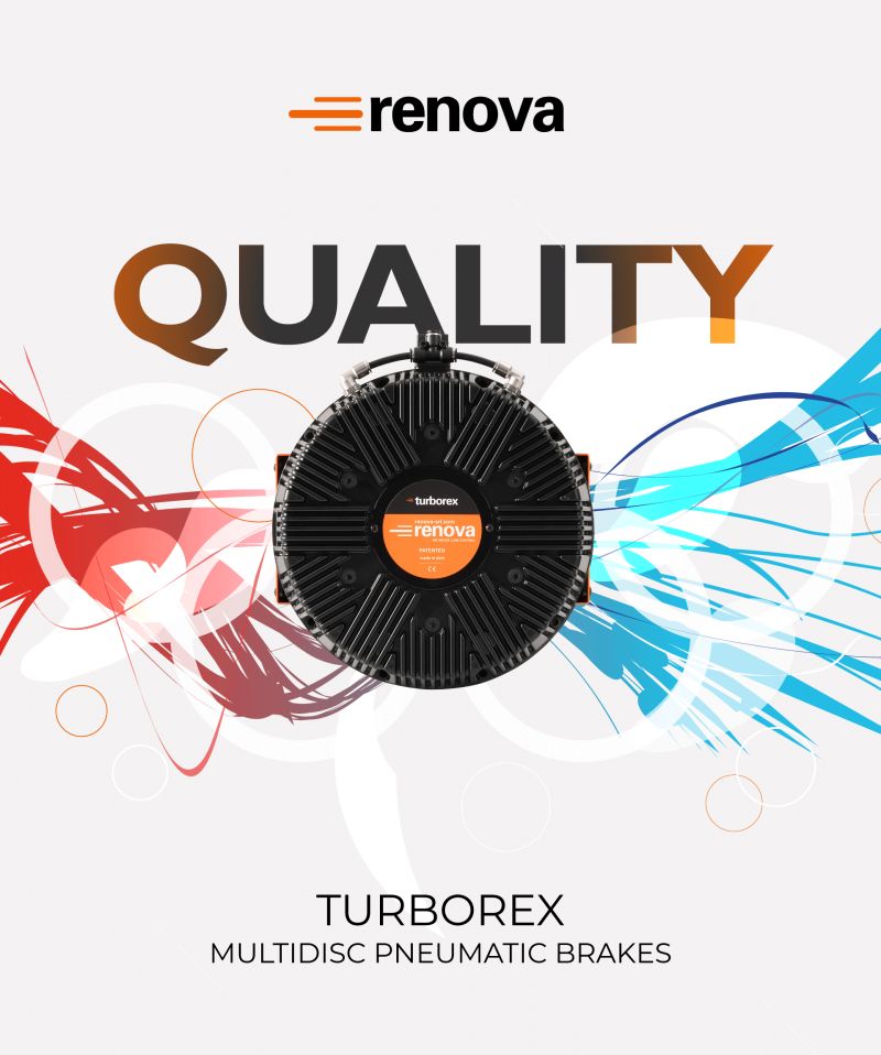 Renova’s Turborex brake is engineered to help converters and corrugators maximize uptime…