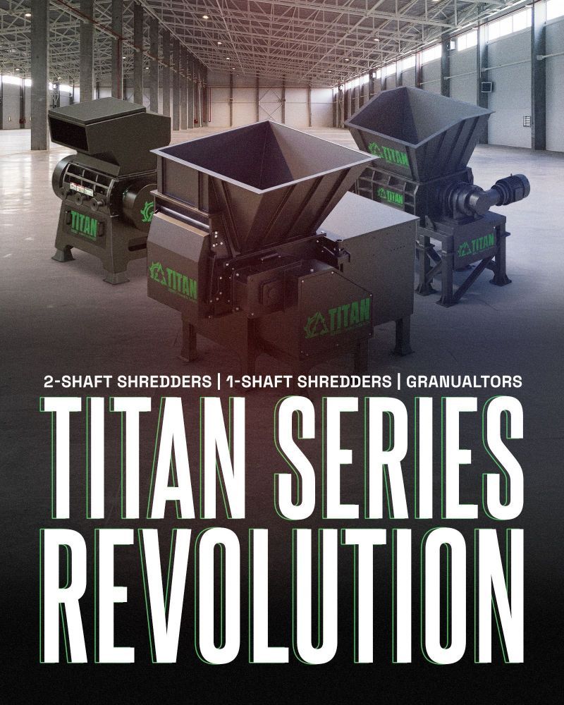 BloApCo Titan Series shredders and granulators