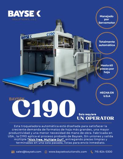 Baysek C-190 product flyer 2026 (Spanish) preview