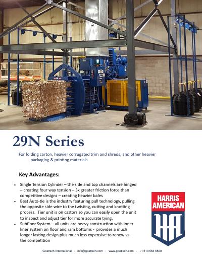 Harris American 29N Series brochure (2025) preview