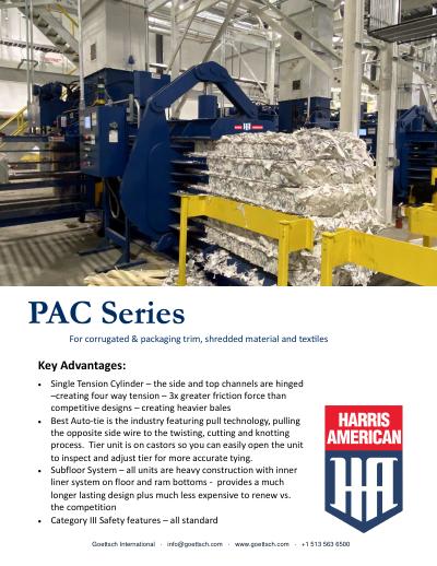 Harris American PAC Series brochure (2025) preview