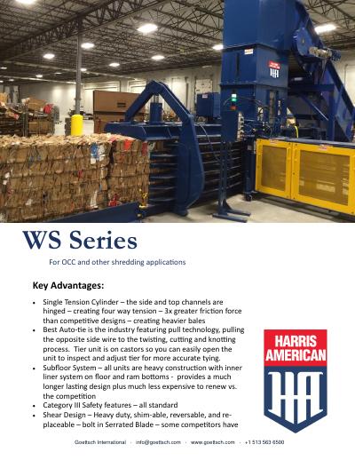 Harris American WS Series brochure (2025) preview