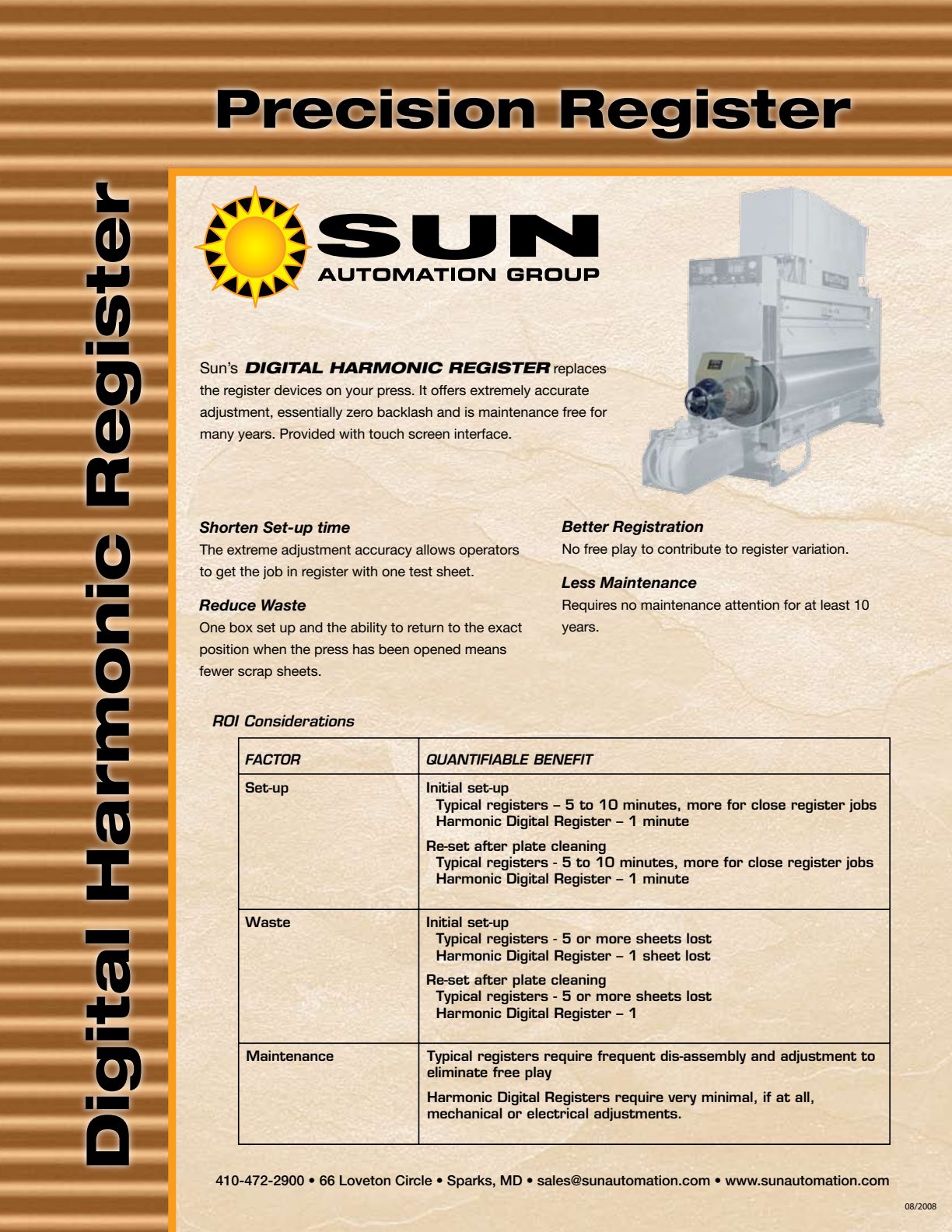 Digital Harmonic Register Brochure nH5ZiBl preview