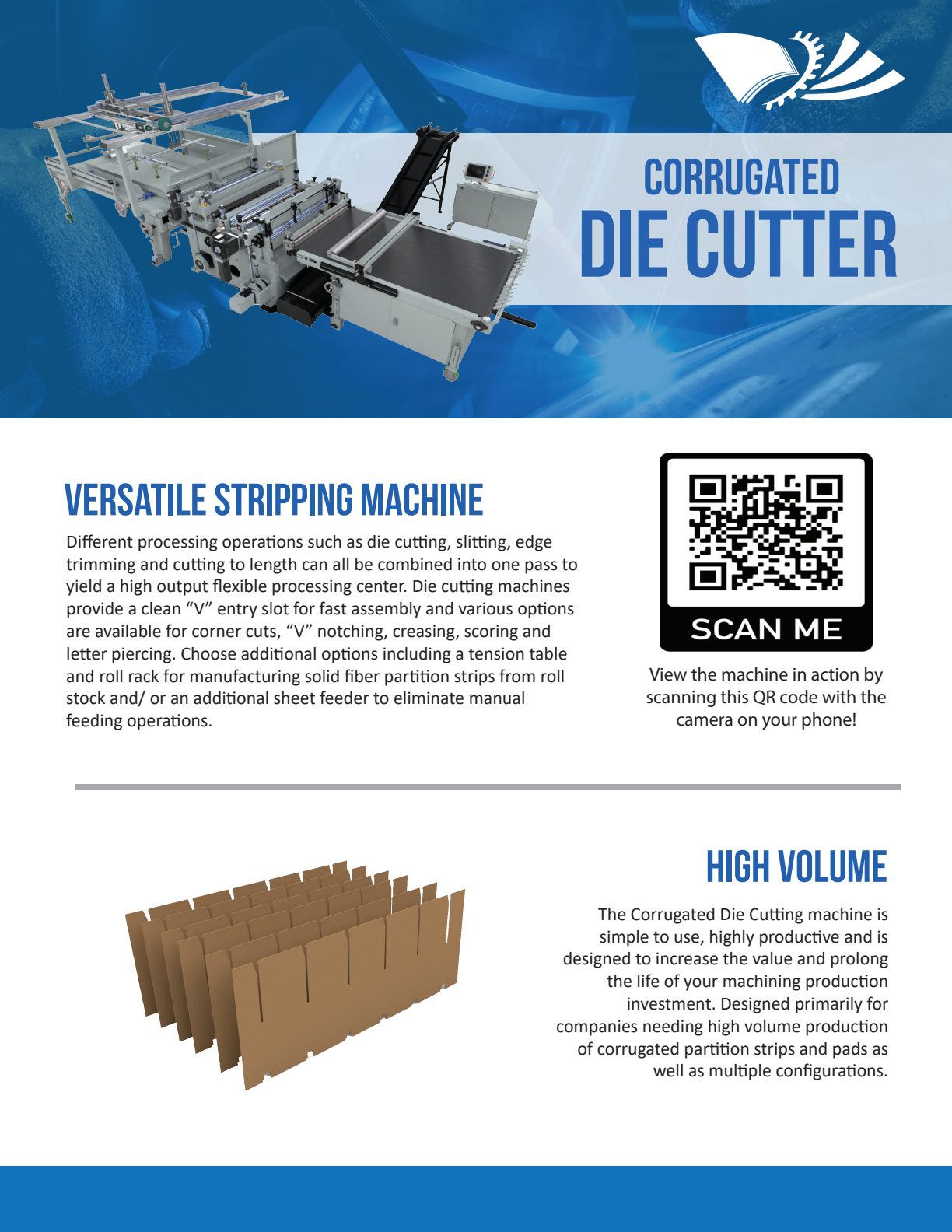 Corrugated Die Cutter Front preview