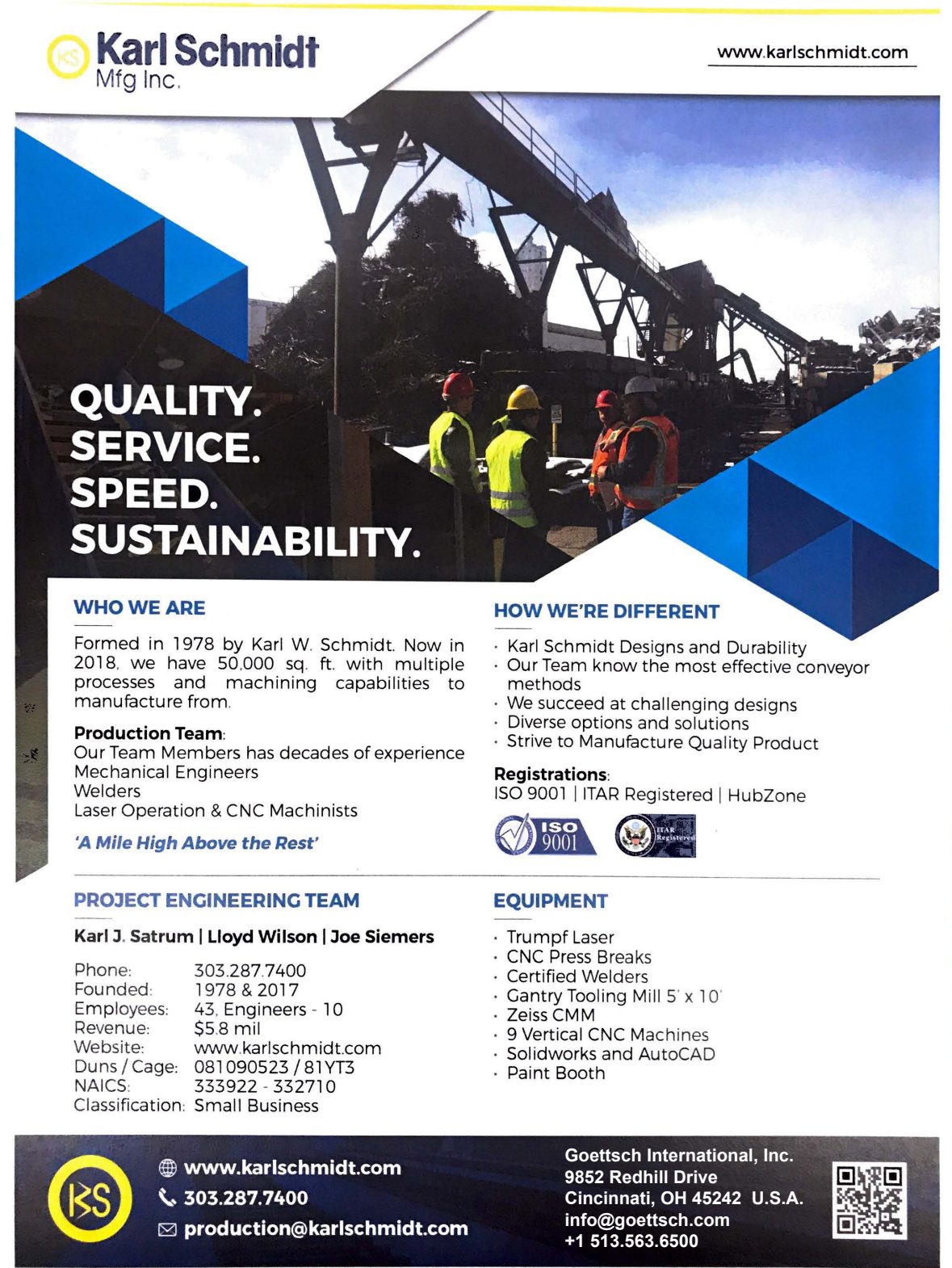 Karl Schmidt Mfg Flyer i1kmNgx preview