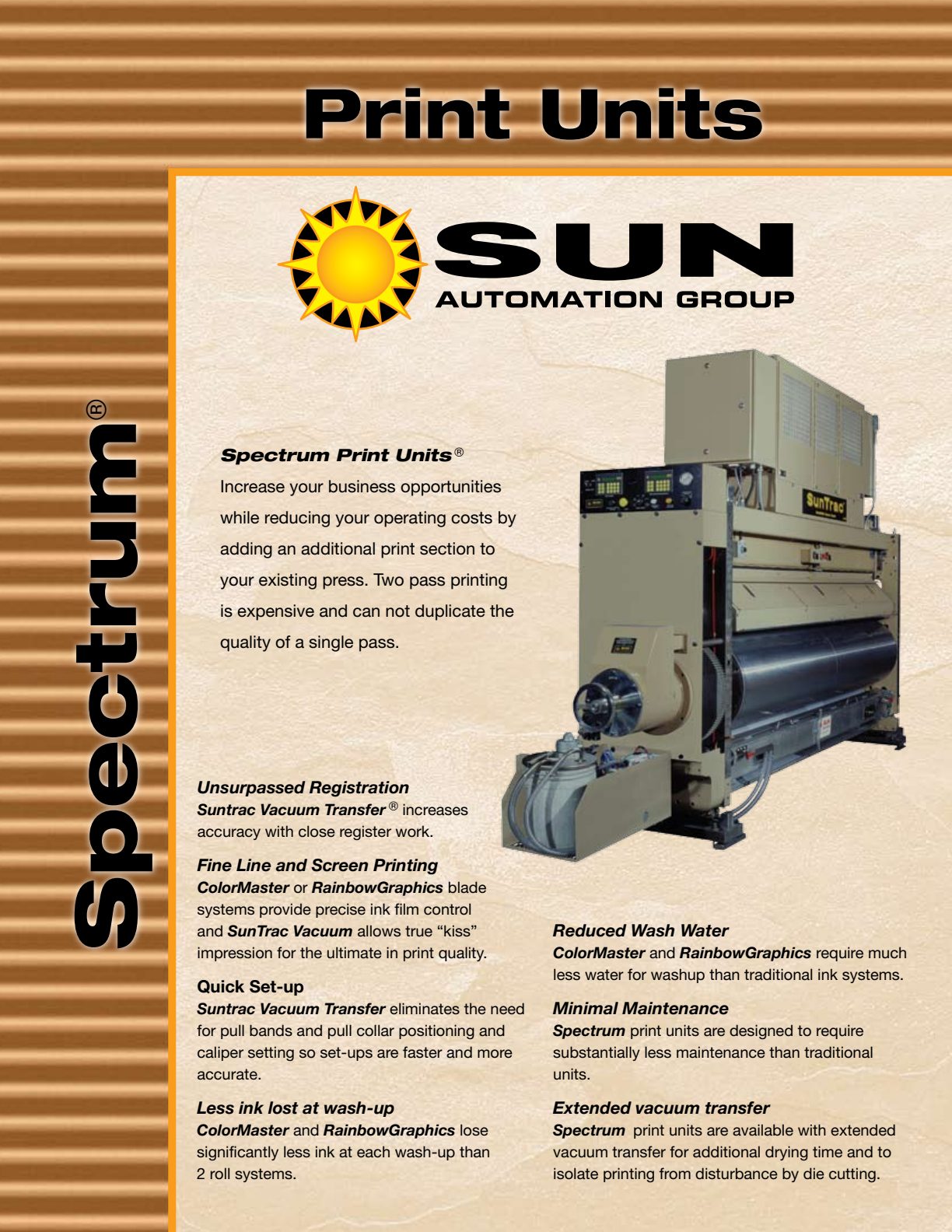 Spectrum Print Station Brochure preview