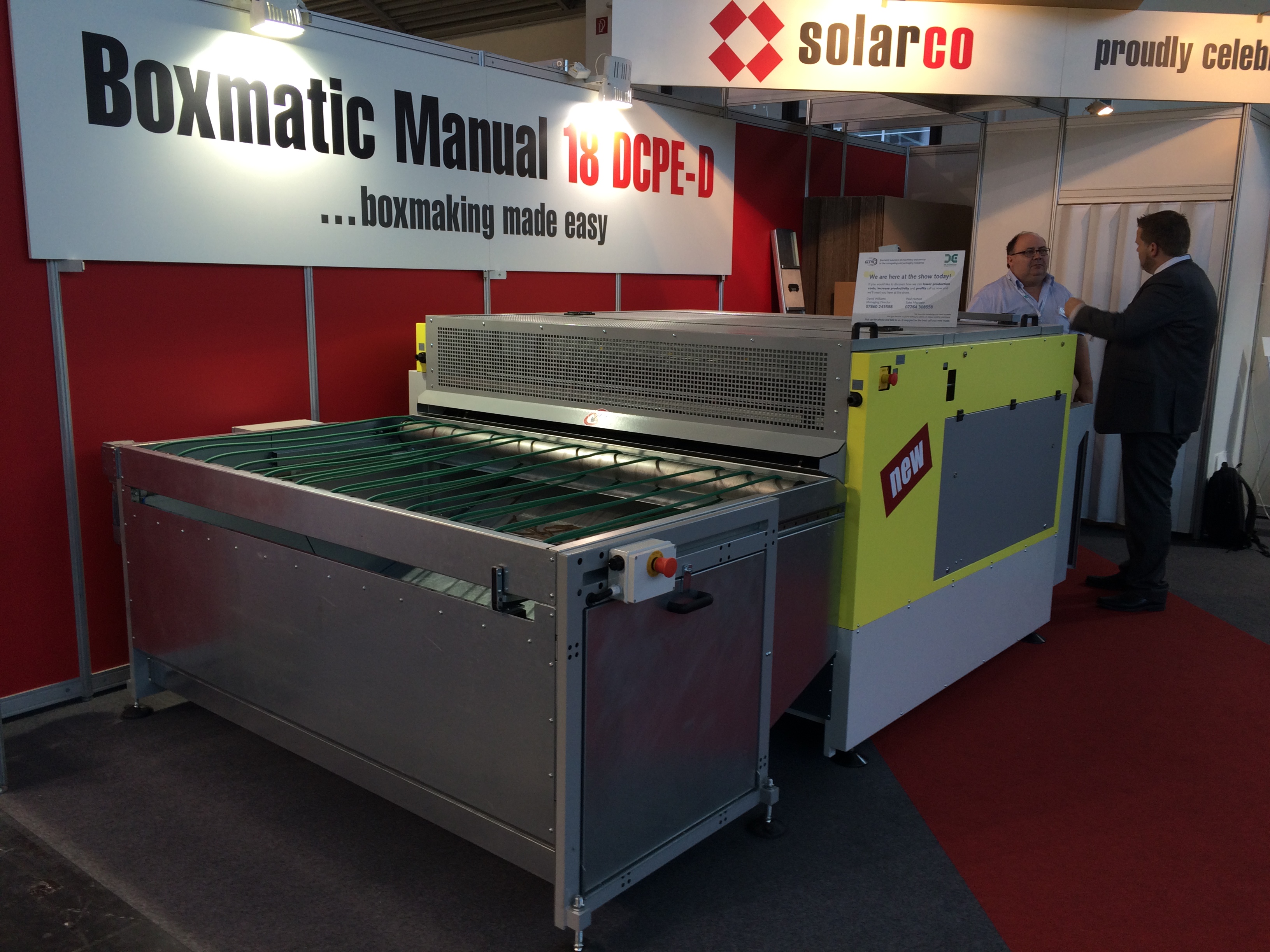 BOXMATIC Manual shown with optional waste bin