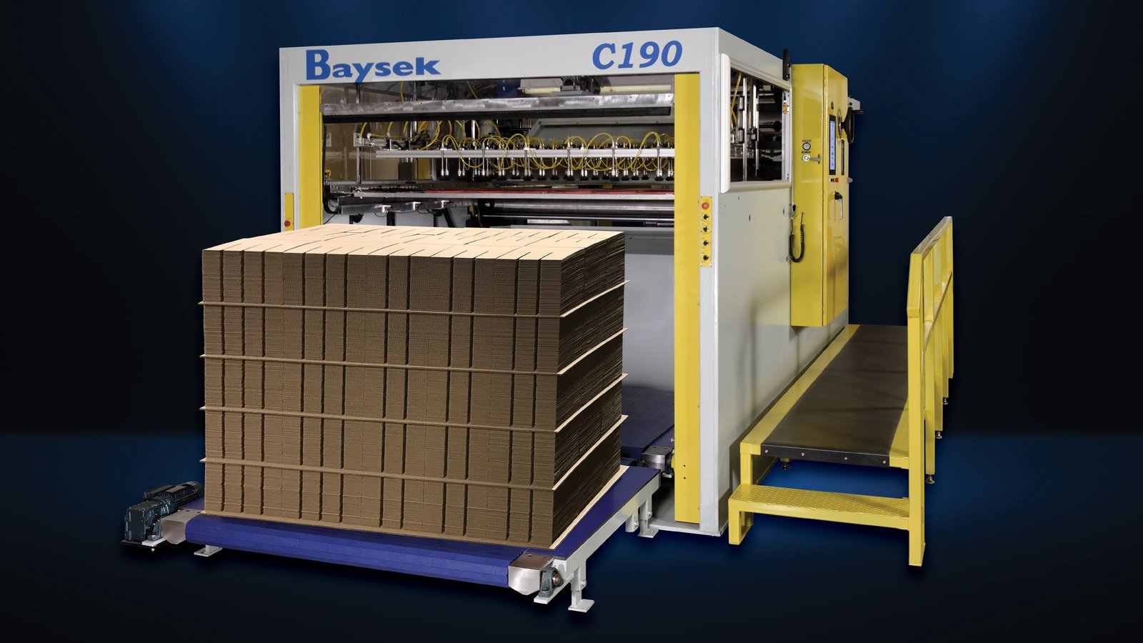 Baysek C-190 with finished partitions