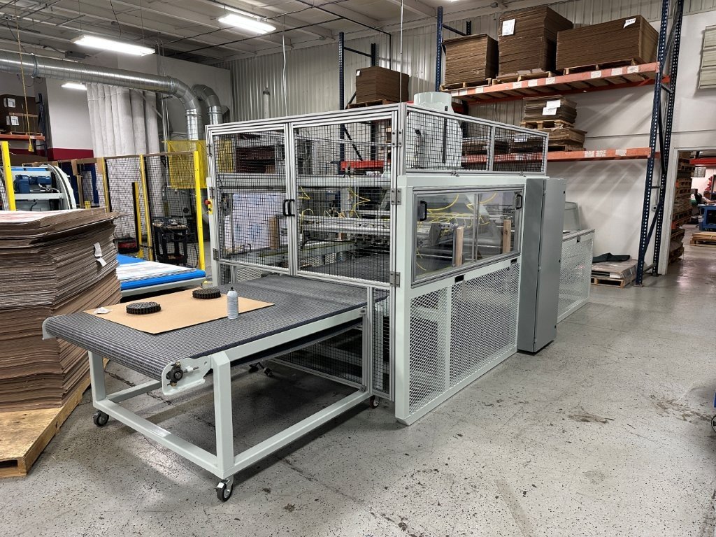 Baysek HF101 with outfeed conveyor