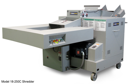 Shown is the 18-250C High Capacity Shredder