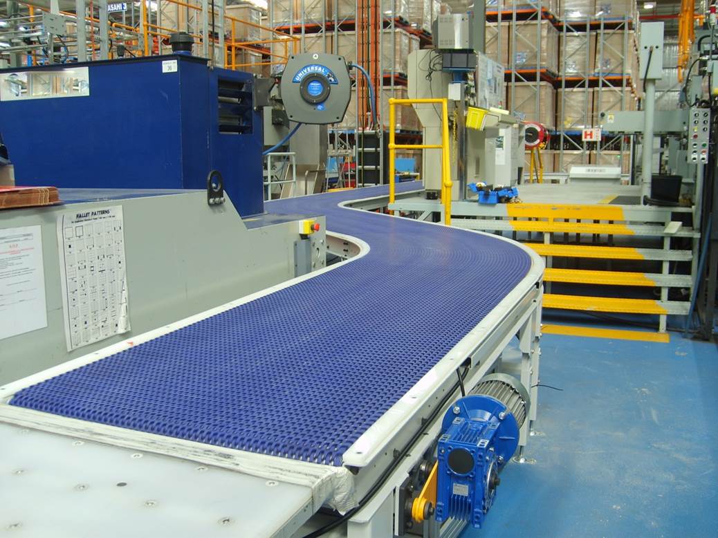 WSA Bundle Conveyor - Plastic Curve
