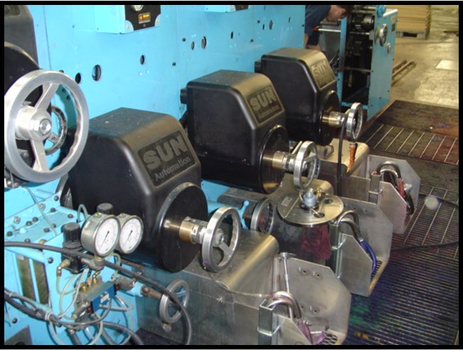 ReNewed Die Cut Digital Register, New Print Station and 3-color Digital Harmonic Registers