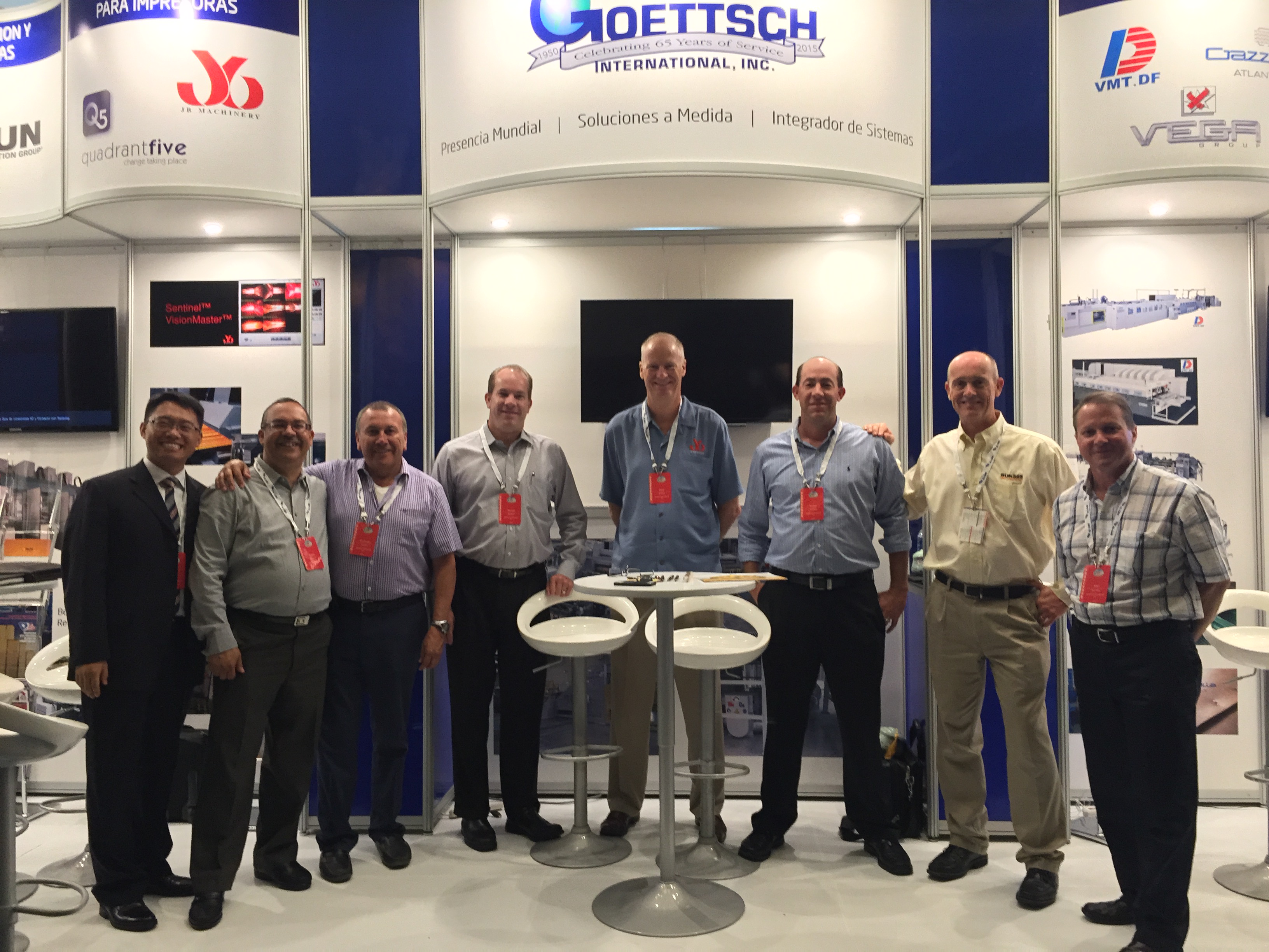 Team Goettsch and Supplier Reps. at ACCCSA 2015 in Punta Cana