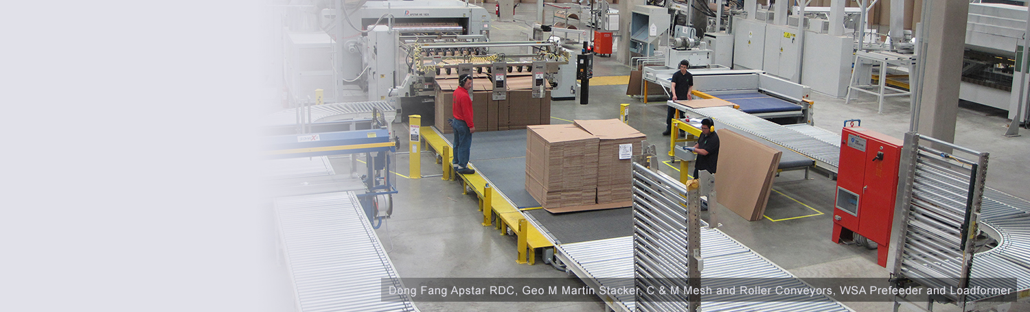 Dong Fang Apstar RDC, Geo M Martin Stacker, C & M Mesh and Roller Conveyors, WSA Prefeeder and Loadformer
